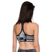 Load image into Gallery viewer, Raster Printing Gray Fitness Suit - SexyBling